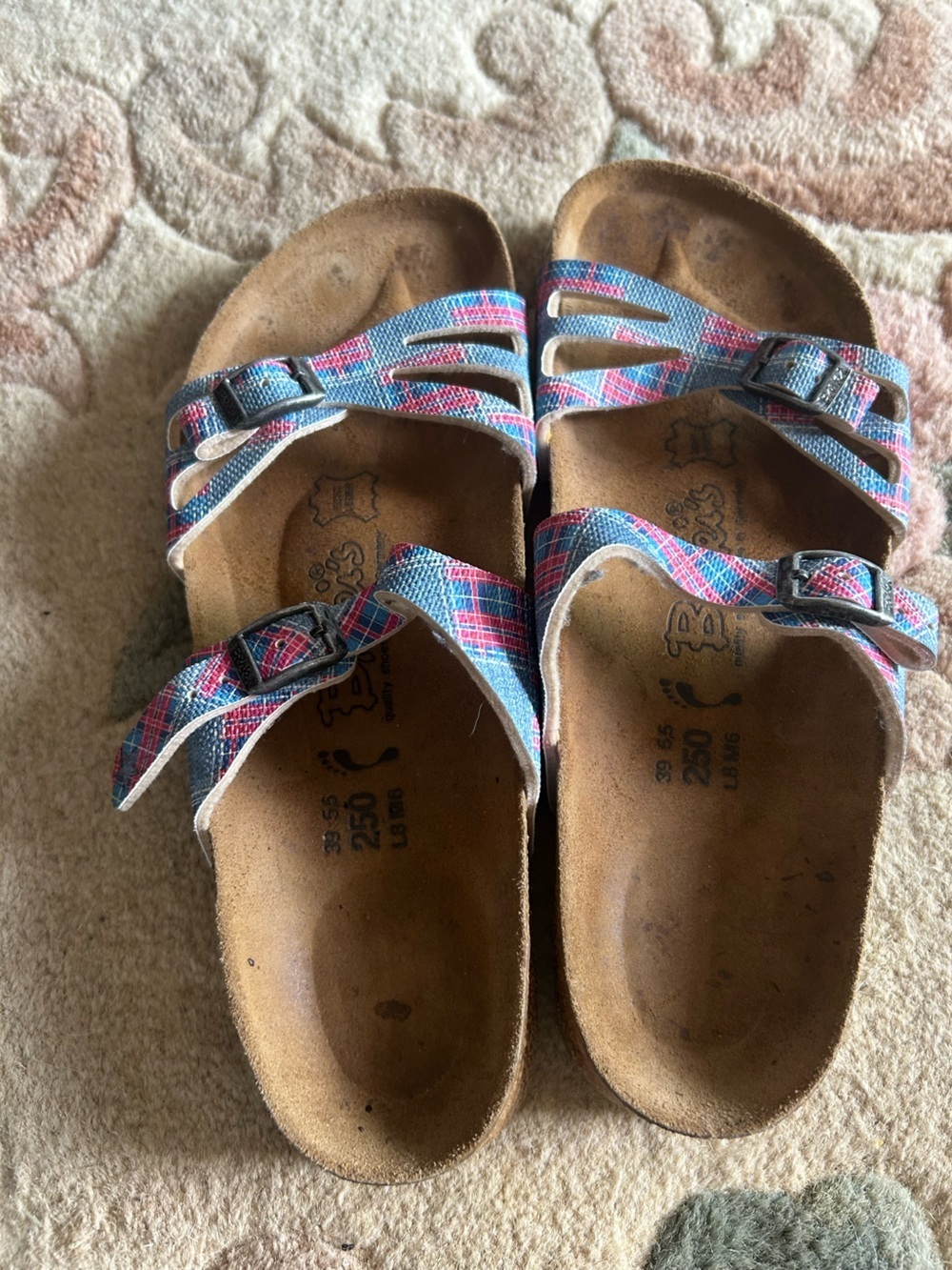 Birkenstock size 39 picnic style